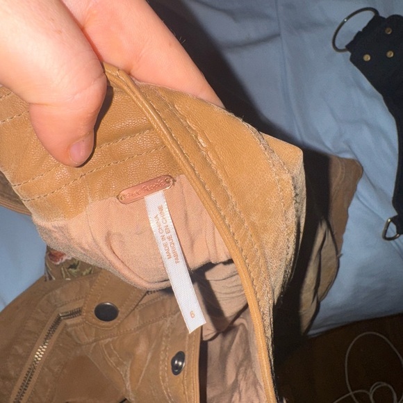 FREE PEOPLE Alanis Moto Mini Skirt Size 6 Embroidered Boho Western Cowgirl - Picture 9 of 9